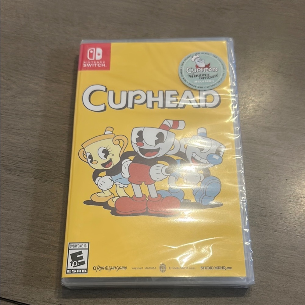 Cuphead Nintendo Game Yellow and Red Edition